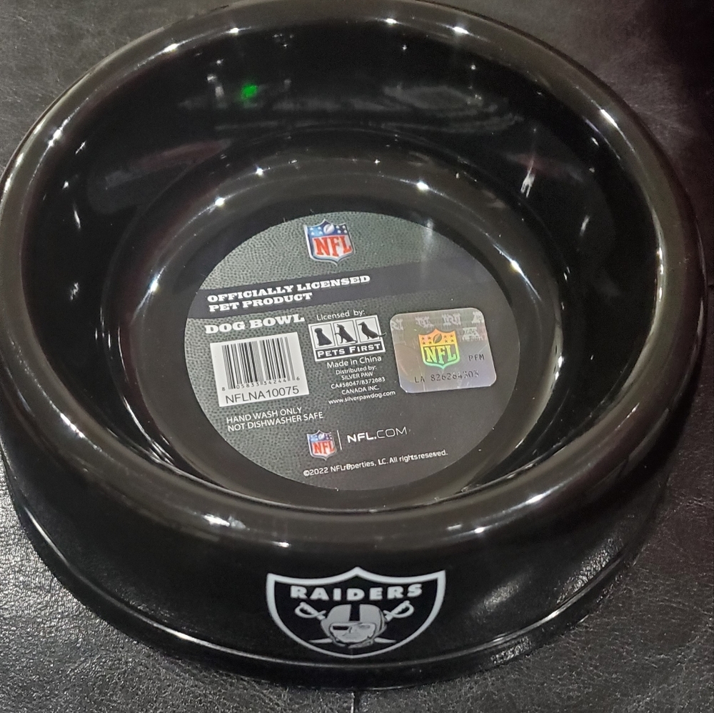 Raiders Dog Bowl